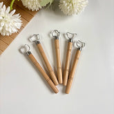 Wooden Handle Clay Loop Cutter Set (5 Pieces)